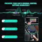 2-in-1 Wireless CarPlay & Android Auto Adapter for Factory Wired Cars Adaptador Sem Fio Carplay Usb Apple Carplay