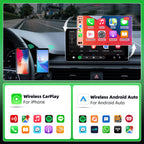 Autommi Factory Wholesale 2 in 1 CarPlay Android Auto Ai Box Carplay Wireless Car Ai Box Carplay Adapter Wireless Android Auto