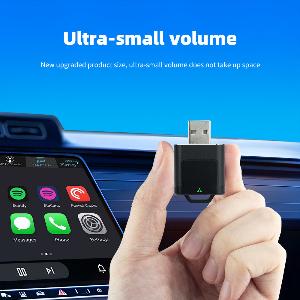 AutoMMI Car AI Box USB Wireless CarPlay/Android Auto Adapter Original Car Wired to Wireless Module 2 in 1 USB/Type-C WIFI OEM