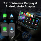 AutoMMI Wireless Dongle Apple CarPlay Android Auto USB Tpy-c Wired to Wireless Adapter for Original Wire CarPlay