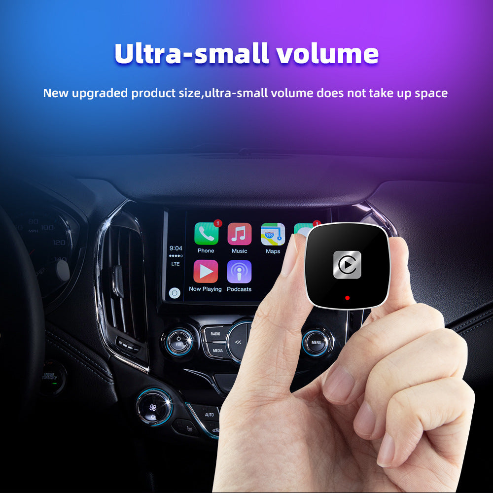 Autommi CarPlay Adapter Wireless Solution to Convert Wired CarPlay/Android Auto for Car