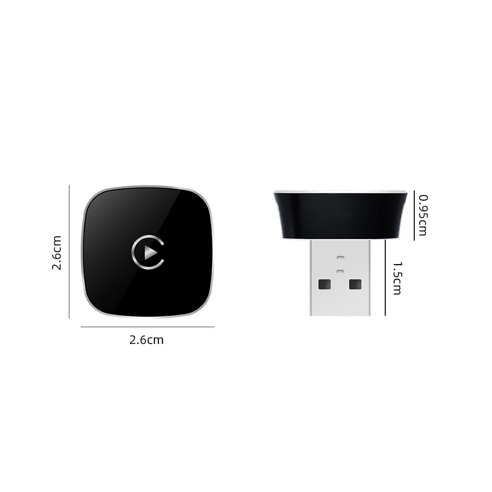 Autommi Wholesale Wireless CarPlay Adapter Android Auto Apple USB Dongle Wireless Car Play 2 in 1 Mini AI Box CarPlay Adaptor