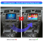 AutoMMI 2004-2006 Toyota Crown Majesta UZS186s1 wireless Apple CarPlay &amp; Android Auto Module Integration Kits