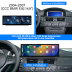 2006–2013 E92 3 series 10.25" /12.3"/14.9"Android Car Screen Wireless Apple CarPlay Android Auto Navigation Car DVD Player for BMW NBT CIC EVO CCC System