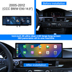 BMW 3 Series E90 10.25"/12.3"/14.9"Android Car Screen Wireless Apple CarPlay Android Auto Navigation Car DVD Player