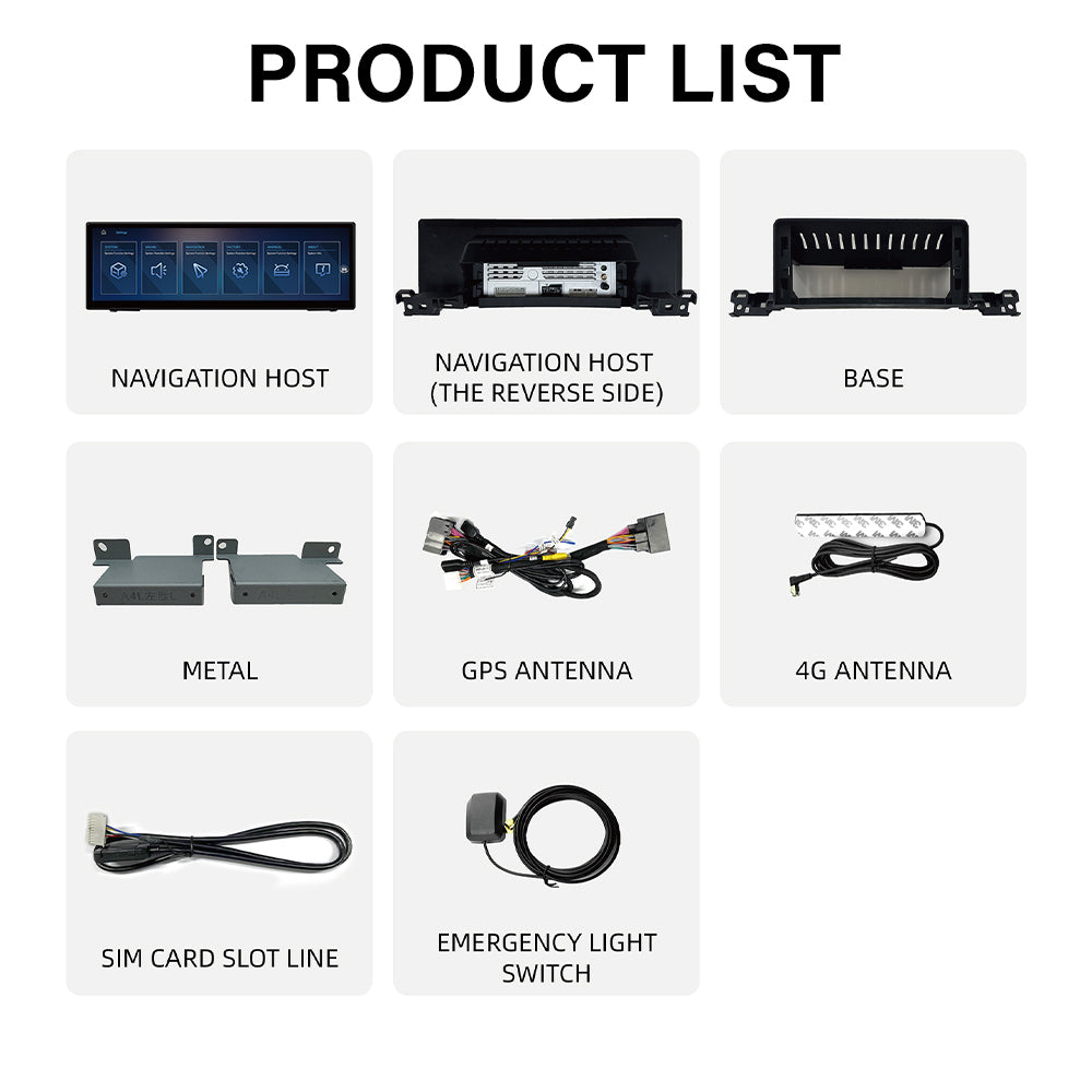 2017-2019 Audi B9 A4L 10.25" /12.3"/14.9"Android Car Screen Wireless Apple CarPlay Android Auto Navigation Car DVD Player