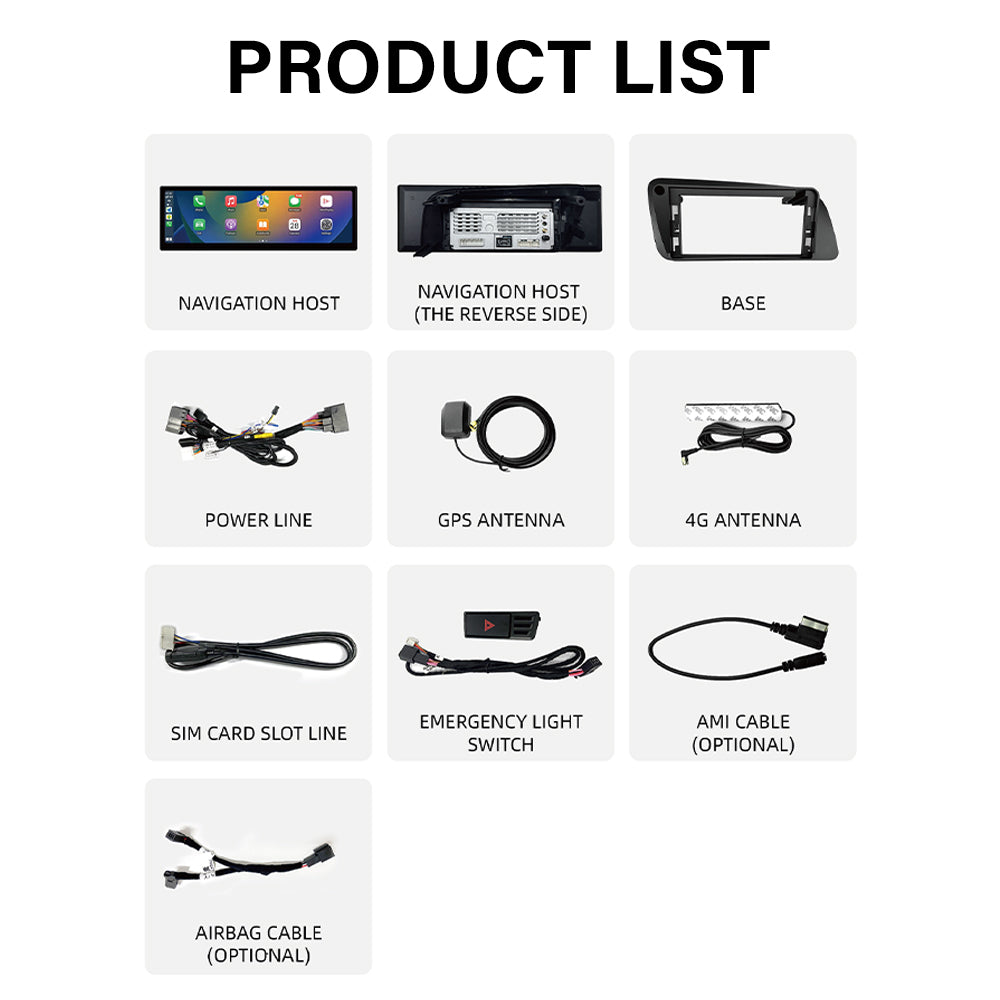 2009-2018 Audi 8R Q5 10.25" /12.3"/14.9"Android Car Screen Wireless Apple CarPlay Android Auto Navigation Car DVD Player