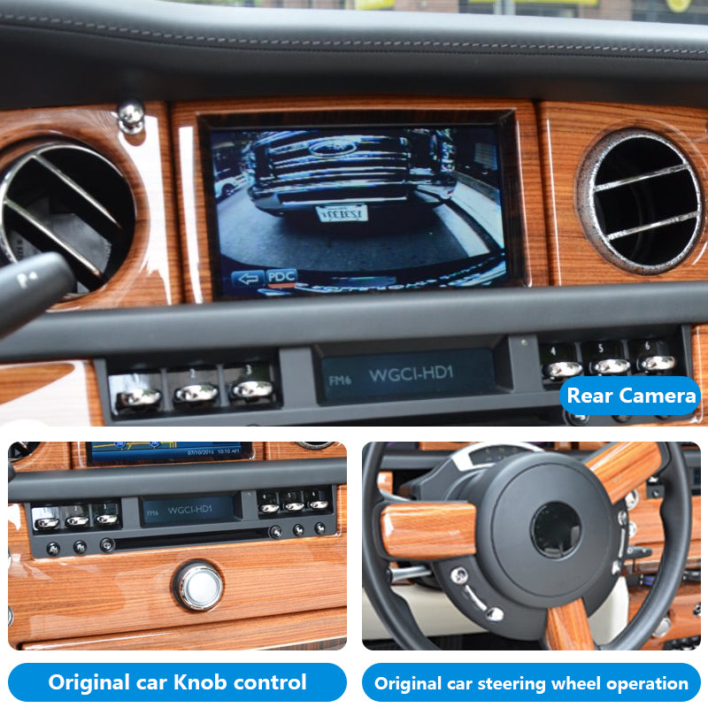 AutoMMI 2006-2012 Rolls-Royce Phantom upgrade Wireless Apple CarPlay Android Auto Decoder Module Interface Kit
