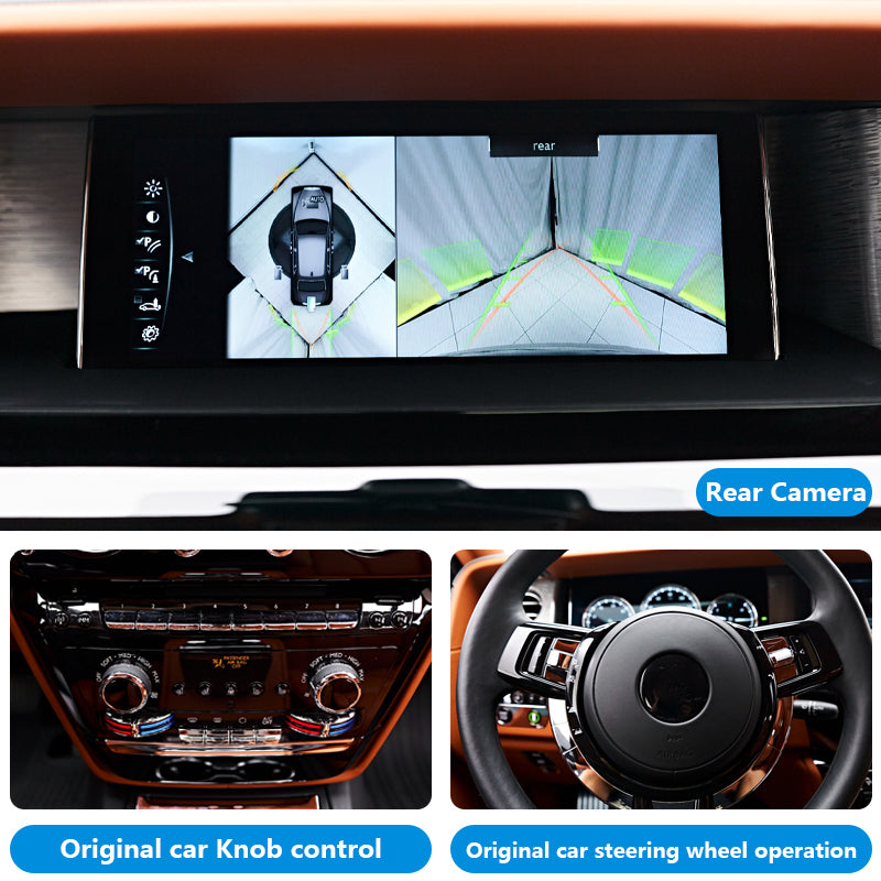 AutoMMI 2017-2018 Rolls-Royce Phantom upgrade Wireless Apple CarPlay Android Auto Decoder Module Interface Kit