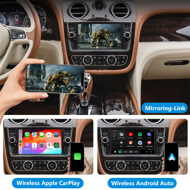 AutoMMI 2016-2019 Bentley bentayga Wireless Apple CarPlay Android Auto Decoder Module Interface Kit
