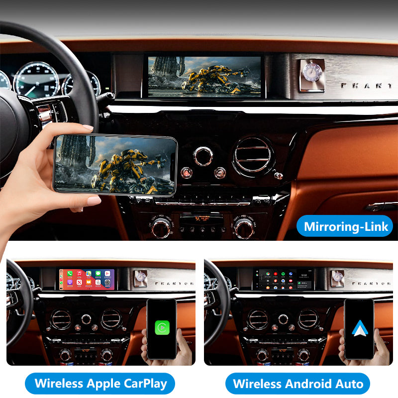 AutoMMI 2017-2018 Rolls-Royce Phantom upgrade Wireless Apple CarPlay Android Auto Decoder Module Interface Kit
