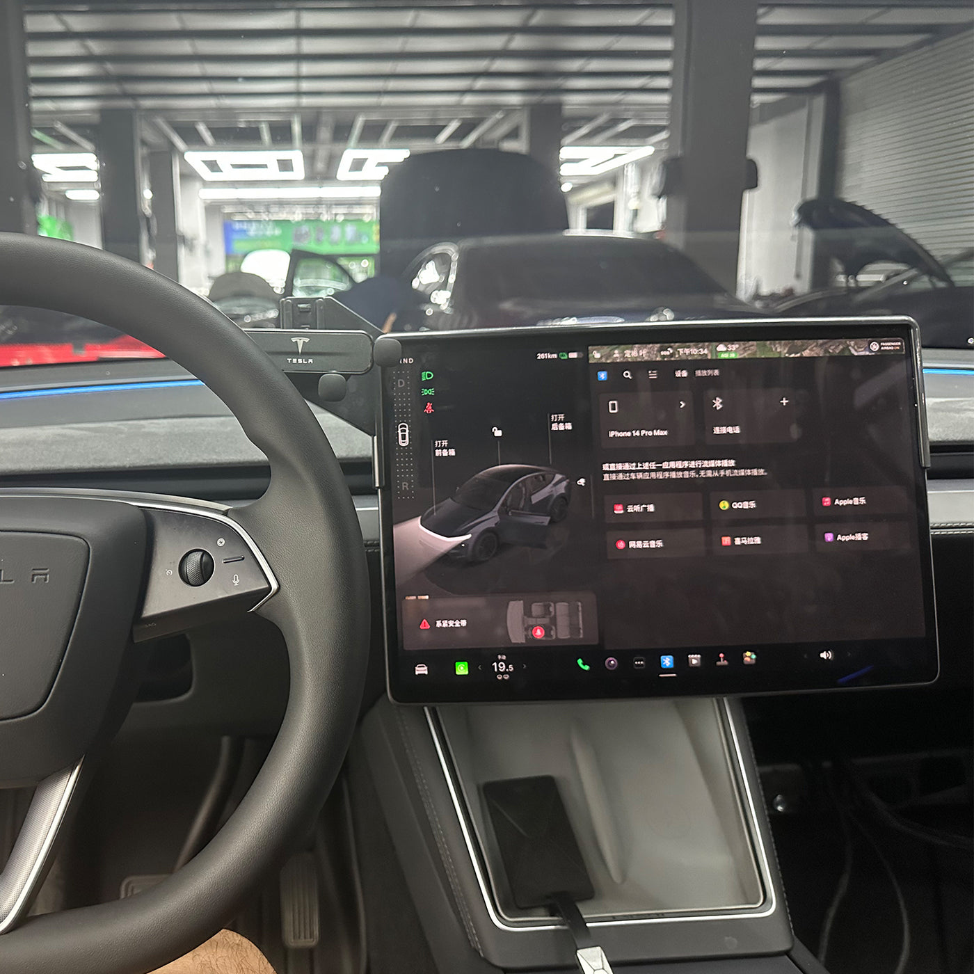 Kit de integración de módulos AutoMMI 2025 para mejora de unidades centrales Tesla Model 3 y Model Y con Apple CarPlay inalámbrico y Android Auto