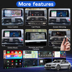 AutoMMI 2017-2020 BMW X3 X4 G01 G02 M40i Head Units Wireless Apple CarPlay & Android Auto Module integration kit