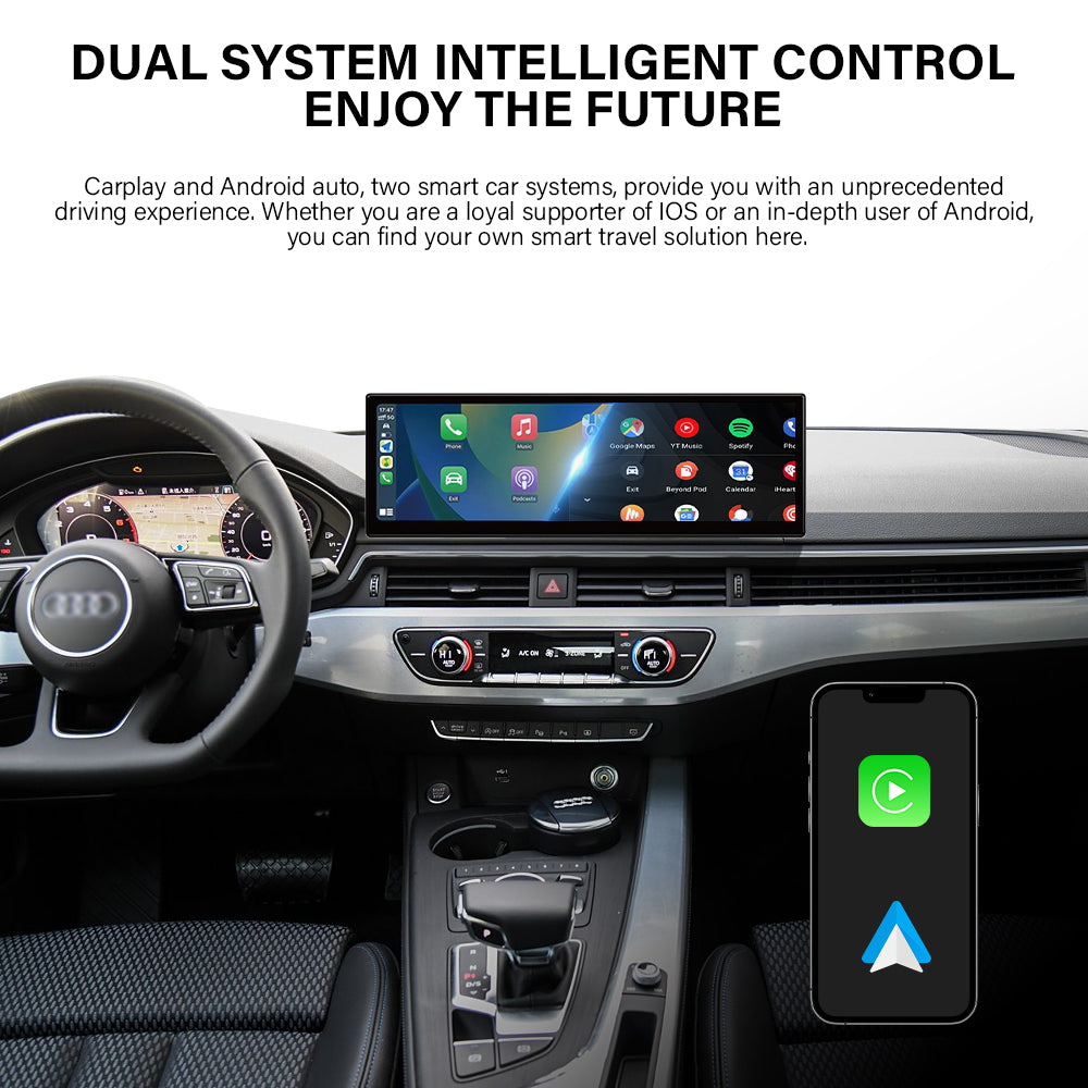 2017-2019 Audi B9 A4L 10.25" /12.3"/14.9"Android Car Screen Wireless Apple CarPlay Android Auto Navigation Car DVD Player