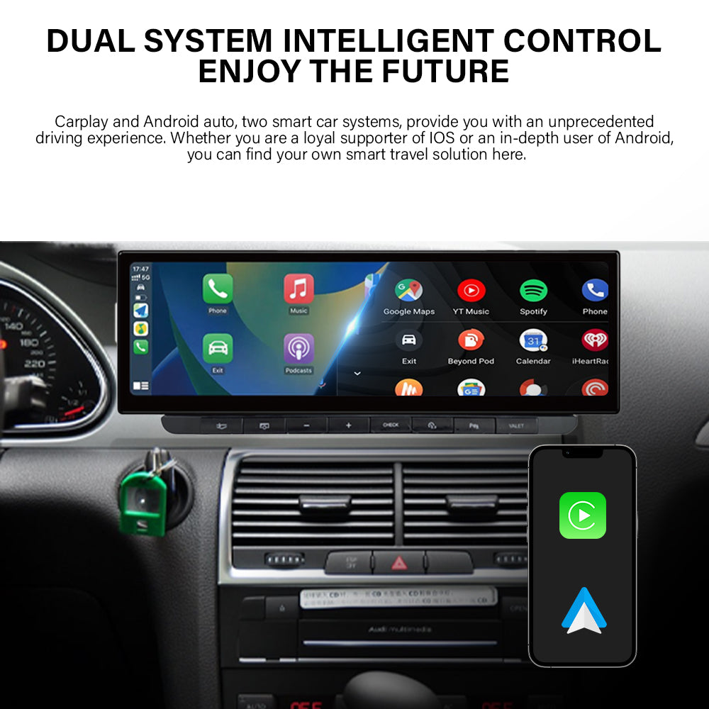 2005-2017 Audi 4L/4M Q7 10.25" /12.3"/14.9"Android Car Screen Wireless Apple CarPlay Android Auto Navigation Car DVD Player