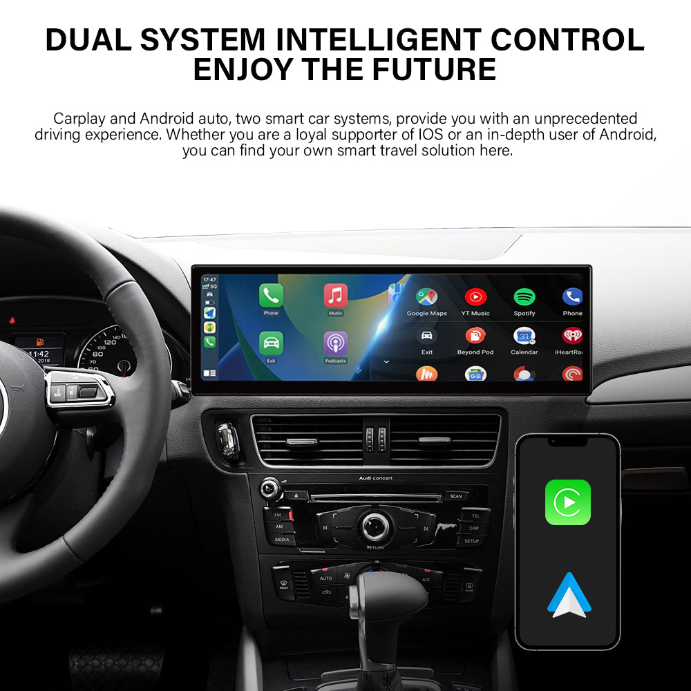 2009-2018 Audi 8R Q5 10.25" /12.3"/14.9"Android Car Screen Wireless Apple CarPlay Android Auto Navigation Car DVD Player