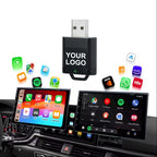 AutoMMI Car AI Box USB Wireless CarPlay/Android Auto Adapter Original Car Wired to Wireless Module 2 in 1 USB/Type-C WIFI OEM