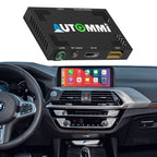AutoMMI 2017-2020 BMW X3 X4 G01 G02 M40i Head Units Wireless Apple CarPlay & Android Auto Module integration kit