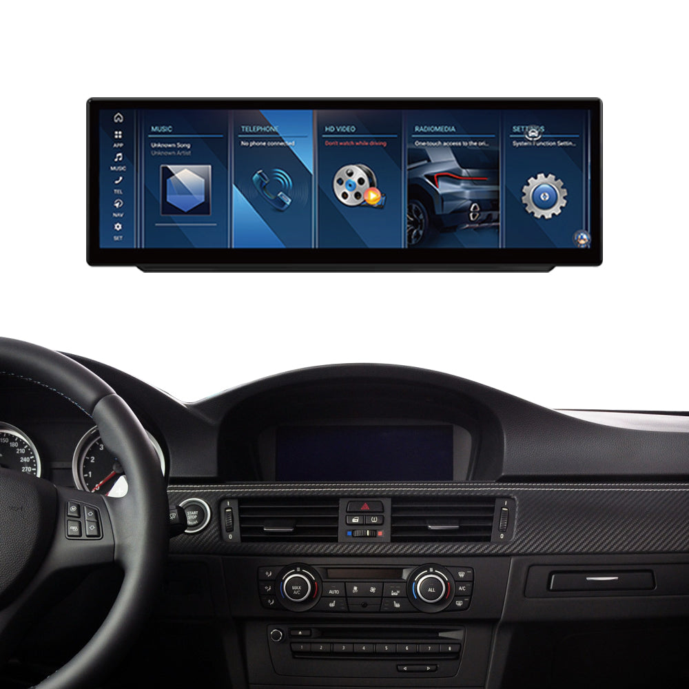 2008–2012 BMW 3 Series E92 10.25" /12.3"/14.9"Android Car Screen Wireless Apple CarPlay Android Auto Navigation Car DVD Player
