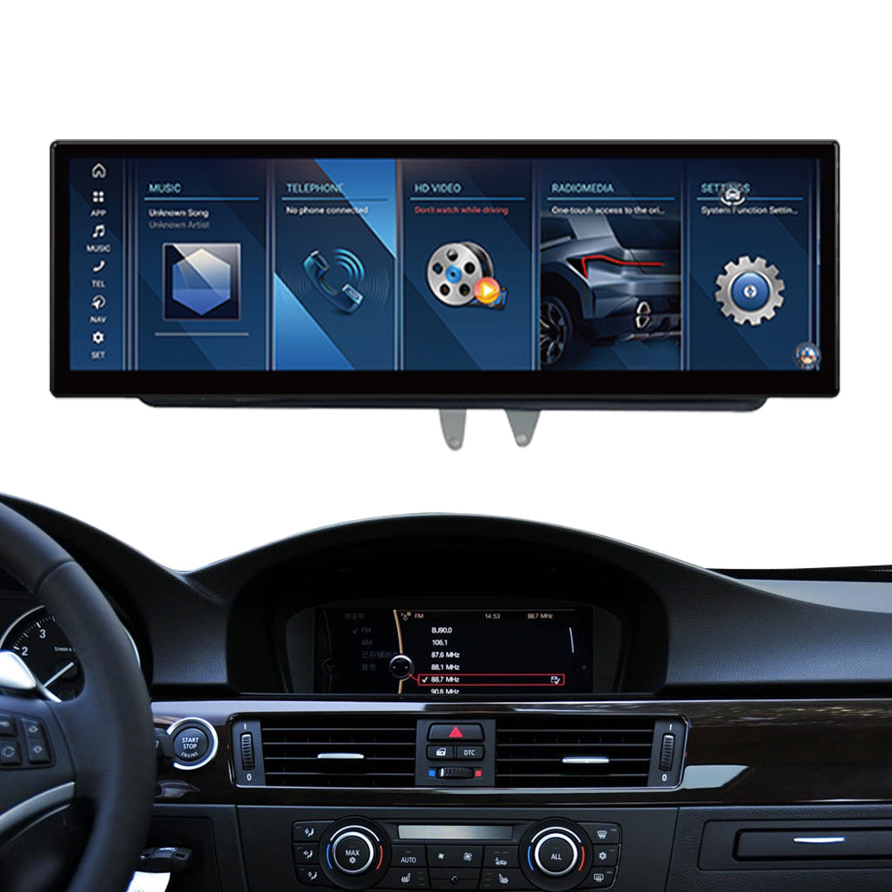BMW 3 Series E90 10.25"/12.3"/14.9"Android Car Screen Wireless Apple CarPlay Android Auto Navigation Car DVD Player