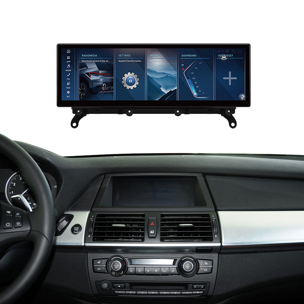 2011–2013 BMW X5 (E70) 10.25" /12.3"/14.9"Android Car Screen Wireless Apple CarPlay Android Auto Navigation Car DVD Player