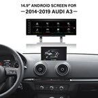 2014-2019 Audi 8V A3 10.25" /12.3"/14.9"Android Car Screen Wireless Apple CarPlay Android Auto Navigation Car DVD Player