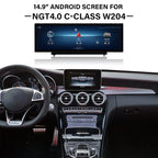 2007–2014 Mercedes-Benz W204 C-Class 10.25" /12.3"/14.9"Android Car Screen Wireless Apple CarPlay Android Auto Navigation Car DVD Player