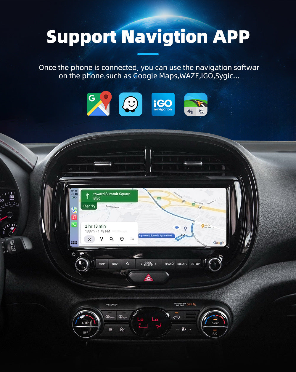 2 in 1 Wireless Adapter & CarPlay Wireless Adapter USB for OEM Wired CarPlay for Factory Wired Car Play