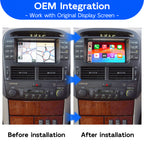 AutoMMI 2003-2007 Lexus LS430 Original Head Units Wireless Apple CarPlay & Android Auto Module integration kit