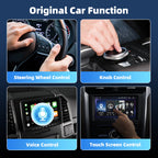 2 in 1 Wireless Adapter & CarPlay Wireless Adapter USB for OEM Wired CarPlay for Factory Wired Car Play