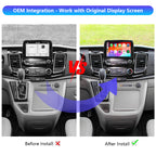 AutoMMI 2017-2019 Ford Explorer/ Escape/Focus SYNC 3 upgrade Wireless Apple CarPlay Android Auto Decoder Module Interface Kit